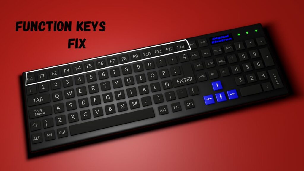function keys not working