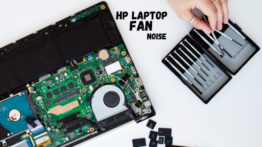 hp laptop fan noise